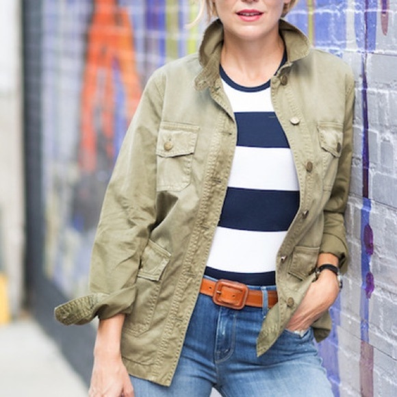 Current Elliot Commander Jacket Vintage Military Utility - Picture 13 of 14